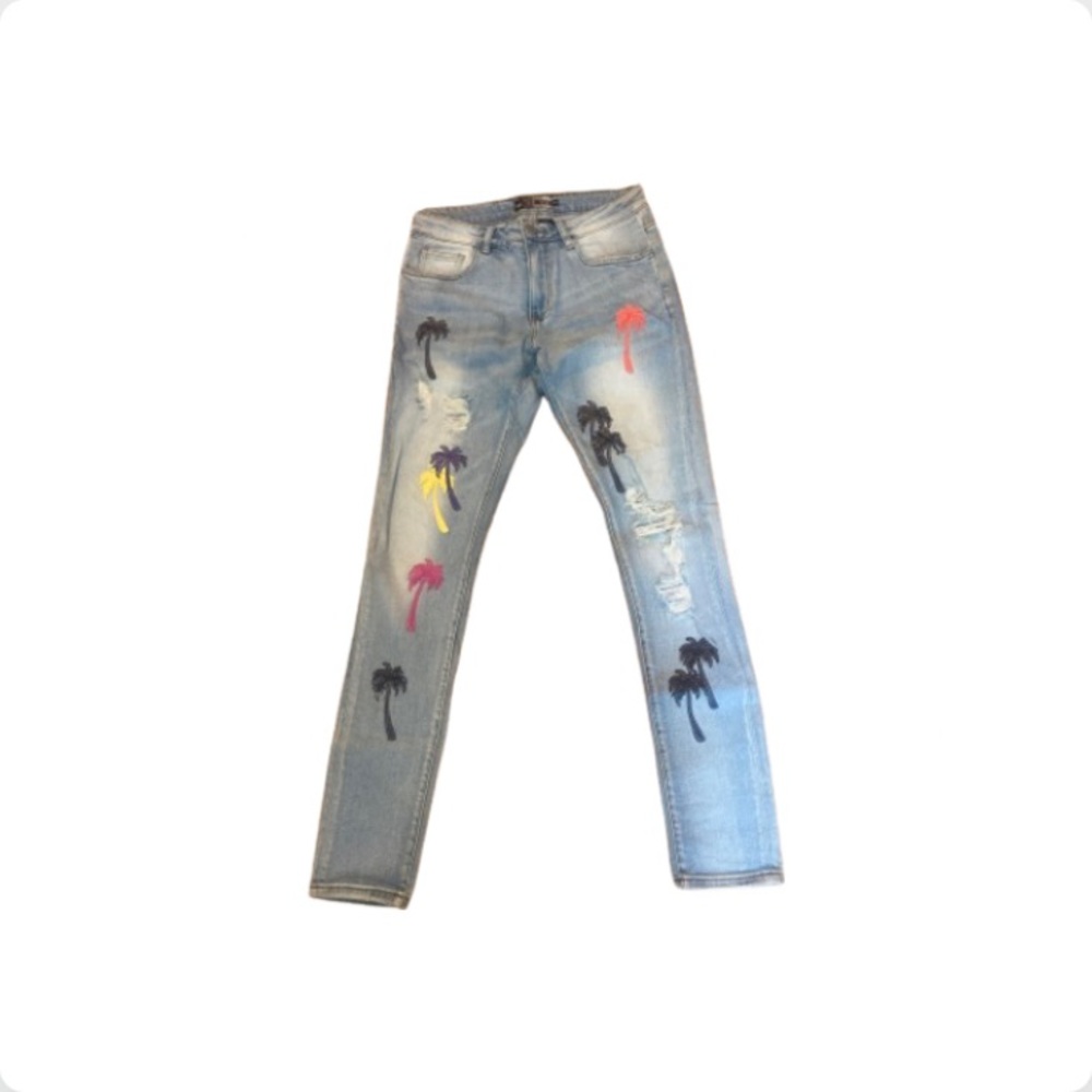 Decibel,Size 30x33 jeans,Color Light Wash